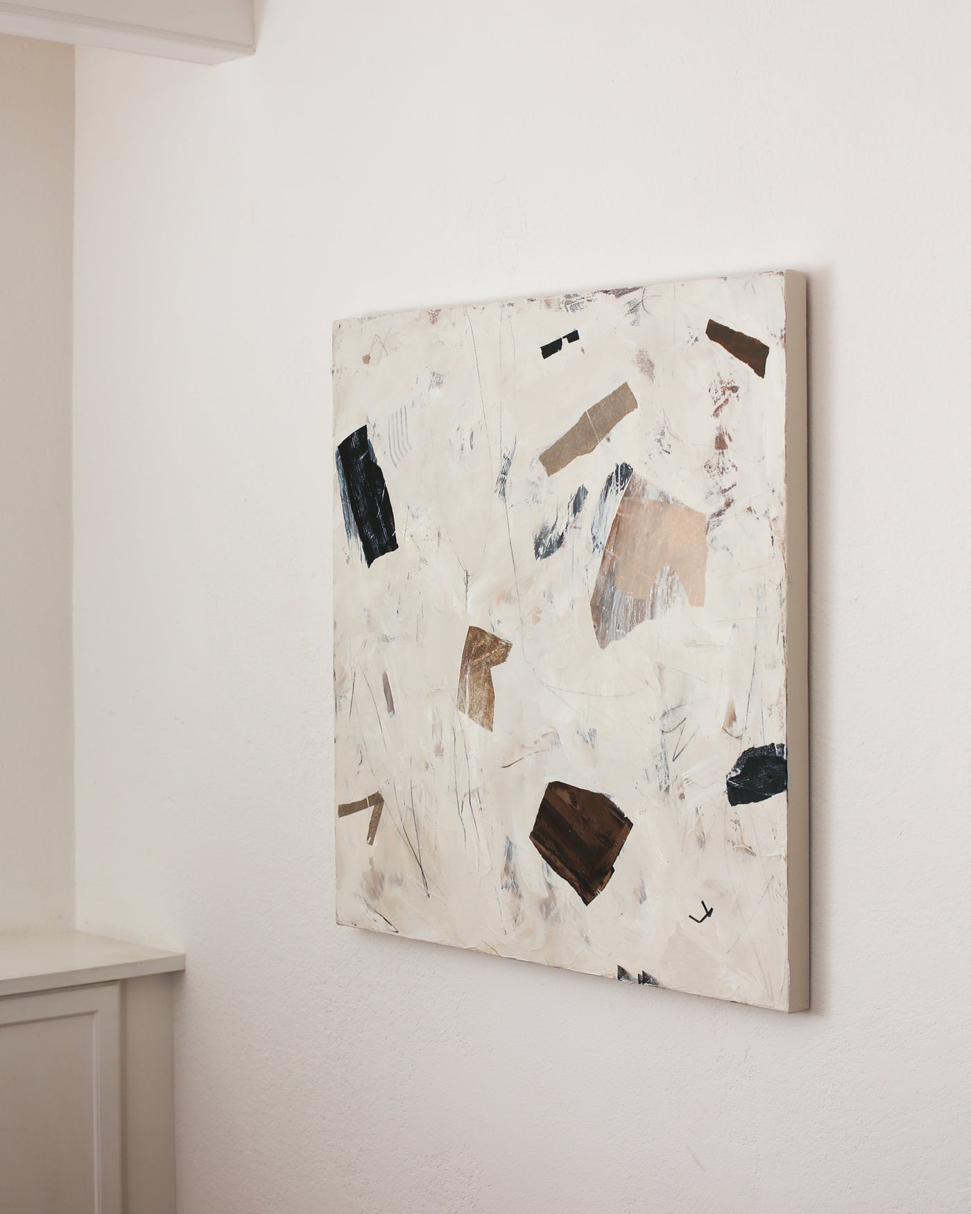 Between Then and Now - 36x36"